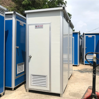 Salle de douche mobile préfabriquée d'extérieur à bas prix, mini-maison, toilettes portables assises/squat