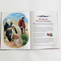Livres de Bible Photo en couleur à couverture rigide avec service d'impression Sainte Bible pour enfants