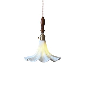 Vintage Ceramic Pendant <b>Light</b> Round Single Head Led Home Decor <b>Chandelier</b> 240x320mm 300x320mm - Product Image 4