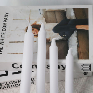 Religious White Long Church <strong>Candle</strong> Production Paraffin Wax <strong>Taper</strong> <strong>Candles</strong> Bulk Export for Wholesale Distributors - Product Image 2