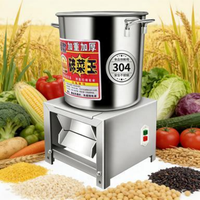 RVS 220V 100kg/u capaciteit groentevermaler met 4/6 messen voor fruitverwerking en pluimveevoer