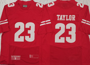 थोक बुद्धिकोसिन कॉलेज फुटबॉल जर्सी 23 # टेलर शीर्ष गुणवत्ता सिलाई vp सीमित फुटबॉल खेल जर्सी - Product Image 3