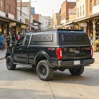 Couverture de lit pliant pour camionnette, bâche de protection étanche pour Ford F-150 F-250, en aluminium, 5,5 pieds, 2026, capot rigide pour pick-up