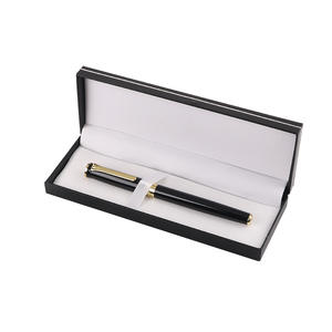 Bolígrafo de Lujo con Logotipo Personalizado y Caja de Cuero, Ancho de Escritura de 1.0 mm, Tinta Azul/Negra, para Promoción, Negocios, Escuela y Oficina - Product Image 6