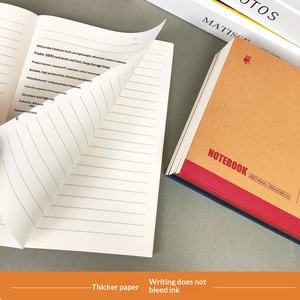 Cahier d'exercices épais B5, bloc-notes avec couverture souple en kraft, journal scolaire pour étudiants, cahier d'exercices épais A5 pour usage académique - Product Image 6