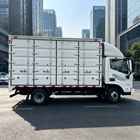 Fourgonnette utilitaire légère entièrement électrique Forland Linghang G6, cabine simple, batterie AiyiKe 141,32 kWh, camion de distribution