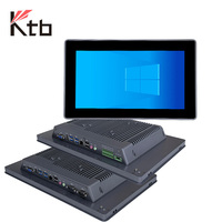 Ordenador Industrial Táctil Capacitivo Sin Ventilador KTB PE X86, 12.1/13.3 Pulgadas HD, Linux, IP65, Panel PC Industrial Integrado para Montaje en Pared