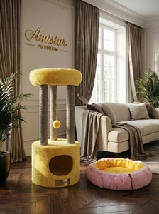 Arbre à chat Amistar Atlanta de haute qualité pour chats, toutes tailles - Product Image 2