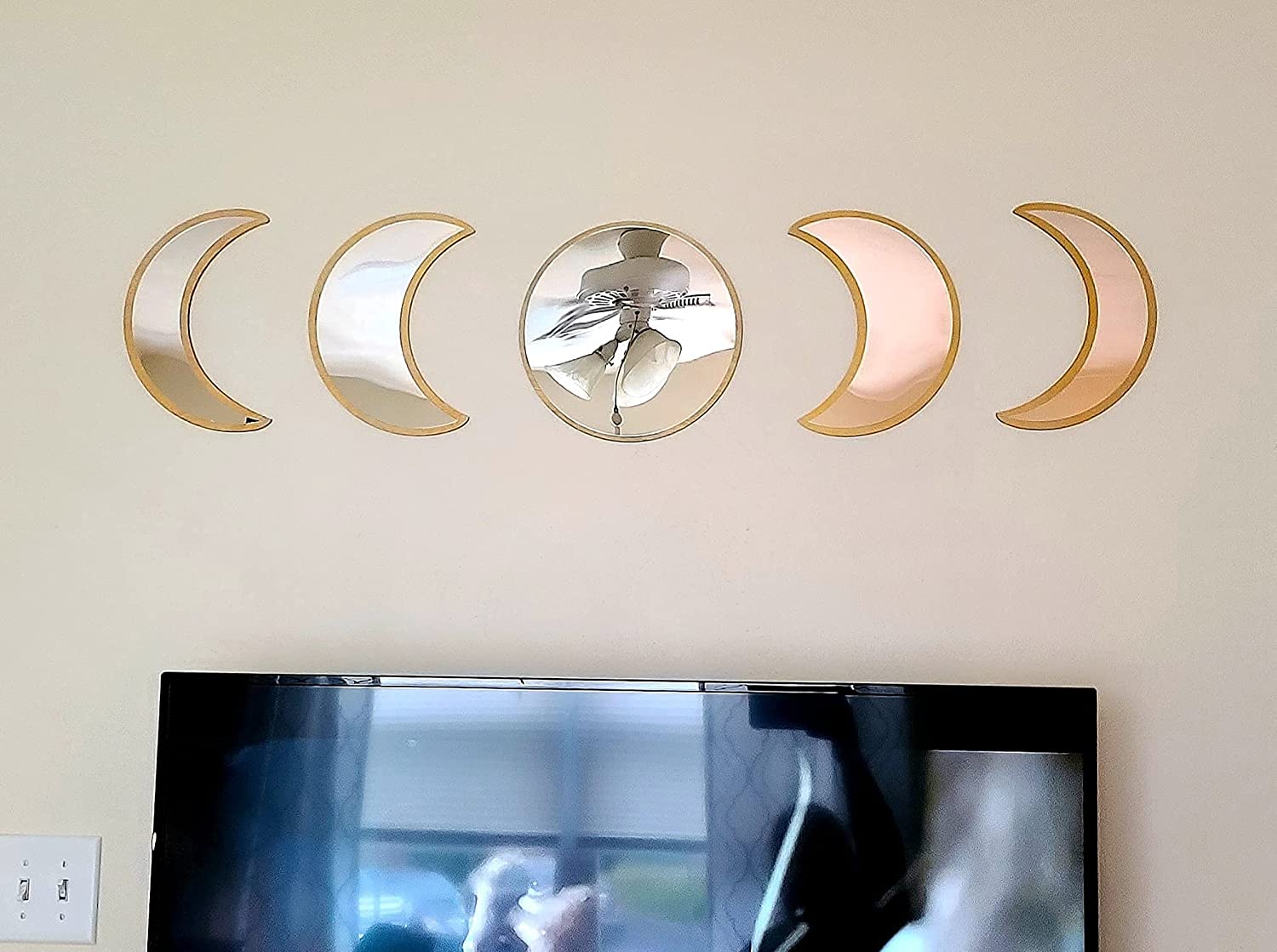 5pcs/set gold color