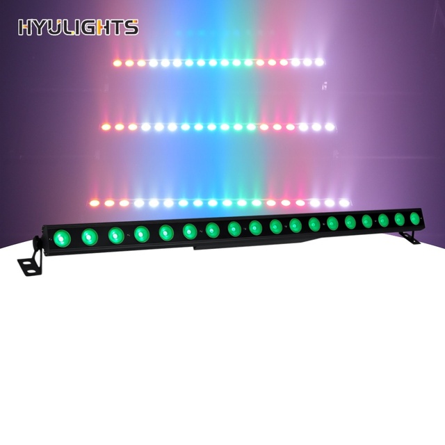 Professional RGBW LED Bar Wall Washers Light Aluminum Body Party Lights for Wedding DJ Club Stage Lighting Equipment