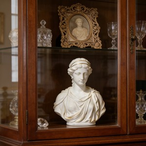 BZY <span class=keywords><strong>Scultura</strong></span> in Resina Personalizzabile, Busto di Dea <span class=keywords><strong>Greca</strong></span>, Ornamento Moderno per l'Ingresso di Casa - Product Image 6