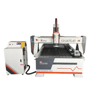 Remax CNC ราคาประหยัด ATC 1212 เครื่องเราเตอร์ CNC เราเตอร์ CNC สําหรับไม้โลหะ