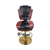 Tabouret de bar pour le jeu de poker Chaise de machine à sous de casino en cuir artificiel professionnel Chaises