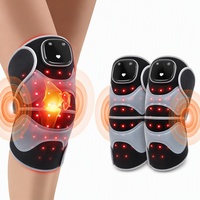 Rodillera Térmica de Grafeno con Luz Roja, Vibración y Temperatura Ajustable, Soporte de Rodilla Unisex para Comodidad Diaria