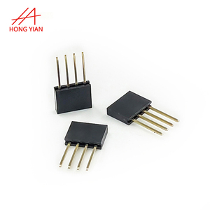 2.54mm dip đôi hàng dài Pin nữ tiêu đề ổ cắm 2*<span class=keywords><strong>20</strong></span> vị trí 40 <span class=keywords><strong>20</strong></span> 10 13 60 pin báo chí-fit PC104 PCB Dip nối - Product Image 6