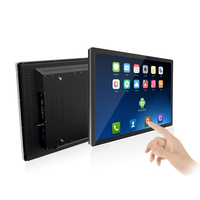 PC tactile tout-en-un Android 23,6 pouces 1920x1080, écran tactile capacitif 10 points, IP65, USB, montage mural VESA, LCD industriel, SSD