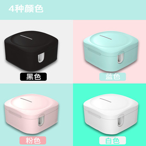 Uv Toothbrush Sanitizer Portable Sterilizer With <b>Timer</b> For Home Bathroom Use White Plastic Case - Product Image 4