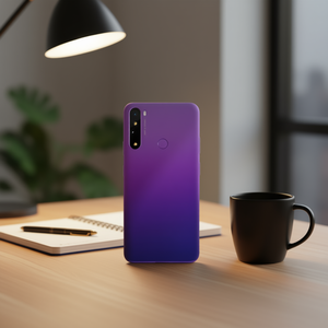 เคสกันกระแทก Redmi Note 8 สีม่วงไล่เฉด TPU PC - Product Image 3