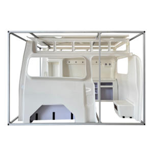 รถพยาบาลแบบแมนนวลรุ่นใหม่ ดีไซน์ภายในแบบ ABS ปรับแต่งได้ สำหรับรถดีเซล/เบนซิน รุ่น Transit V362 ประเภทกวางตุ้ง - Product Image 1