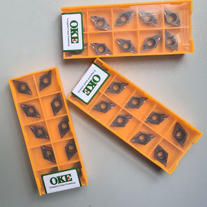 Plaquette en carbure d'origine DCMT11T304-OTM OP1215, outil extérieur carré, revêtement TIAIN, HRC64, pour tour CNC, 100% conforme ISO, OEM - Product Image 3