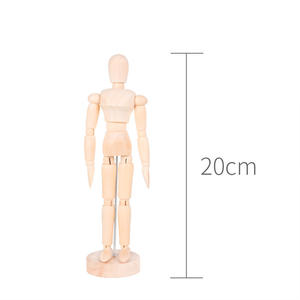 رسم فني أدوات كرتونية شكل خشبي شخص مشترك نموذج النخيل رسم رسم قطع شكل الخشب - Product Image 5