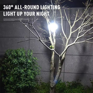 Lámpara LED Recargable para Tienda de Campaña, Bombilla Portátil Multifuncional Plegable con USB y Energía Solar, Linterna de Camping con Clasificación IP65, 6000K - Product Image 4