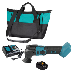 Kit d'outils oscillants professionnels Makitas DTM51 18V Li-ion - 380W Faible vibration pour la rénovation de la maison - Product Image 1