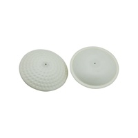 E-Bit Blanc & Noir 8.2MHz ABS Plastique Golf Sécurité EAS Tissu Clé RF Ronde Petite Balise