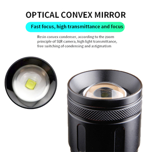 High Quality High <strong>Power</strong> Focus <strong>Torch</strong> 15W 1600 Lumen Led Camping <strong>Torch</strong> Light Long Distance Aluminum Led Flashlight Zoomable <strong>Torch</strong> - Product Image 6