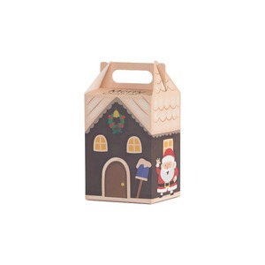 Boîte cadeau en papier pliable de haute qualité pour emballage alimentaire, boîte à gâteau avec poignée, boîte à biscuits, personnalisable selon les besoins - Product Image 6