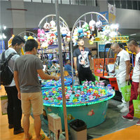 VEKAIN Machine de jeu de pêche électrique manèges de pêche pour enfants pour garçons attractions de parc d'attractions personnalisées