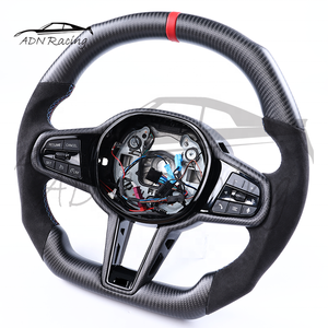 Volant en fibre de carbone personnalisé compatible avec M2 M3 M4 M5 F10 F30 F80 F90 G20 G30 G80 G82 pour <span class=keywords><strong>BMW</strong></span> CS LCI 2025+ - Product Image 3