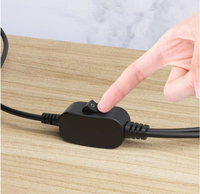 Kabel USB B Splitter 1 ke 2 untuk Berbagi Printer Komputer dengan Pelindung Kepang USB3.0 dan Selubung PVC