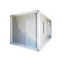Vente d'usine Maison de conteneur préfabriquée moderne Petite maison en acier pour vivre à la maison Bureau Maison de conteneur de conception pliable élégante