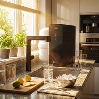 Purificateur d'eau ANGEL RO, filtre à eau par osmose inverse pour évier de cuisine, eau potable