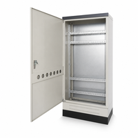Boîtier de distribution extérieur basse tension IP55 résistant aux intempéries LXD-007 avec serrure intelligente et prises de taille personnalisable pour le contrôle de l'éclairage public