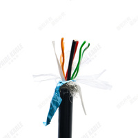 Câble hybride étanche pour robot sous-marin, alimentation et données, conducteur en cuivre ATS 2x18AWG+2x2x24AWG, isolation PE