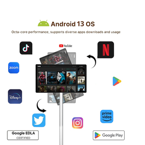Nouvelle Télévision Intelligente 27 Pouces 2026 pour la Maison, <span class=keywords><strong>8</strong></span>+128 Go ROM, Wi-Fi Portable, Certifiée CE, Blanche, Système Android 13 - Product Image 3