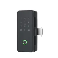 Kunci Pintu Pintar Tanpa Kunci, Kunci Pintu Elektronik untuk Pintu Kaca & Pintu Kayu Tanpa Kaca Proyeksi Aplikasi Ponsel