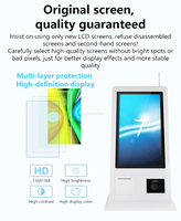 Kios Swalayan Pintar Win10/11/Android 15.6/18.5/21.5 Inci, Mesin Kasir POS All-in-One, Kios Pembayaran untuk Toko