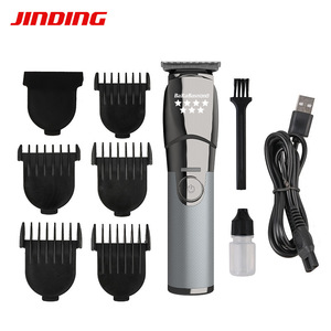 Tondeuse à <span class=keywords><strong>barbe</strong></span> et cheveux sans fil professionnelle pour hommes, lame en T réglable en acier inoxydable pour une <span class=keywords><strong>coupe</strong></span> <span class=keywords><strong>de</strong></span> précision des poils du visage - Product Image 5