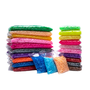 Cuentas Hama Perler de 5 mm, 100 unidades/bolsa, de plástico, educativas, para manualidades, coloridas, juguetes de fusión con agua para niños - Product Image 1