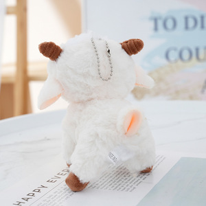 Peluches Suaves <span class=keywords><strong>al</strong></span> por <span class=keywords><strong>Mayor</strong></span>: Ovejas y Corderos de Peluche de Pie, Llaveros de Peluche, Juguetes de Peluche, Pequeños Ovejones de Anime, Llaveros de Peluche - Product Image 2