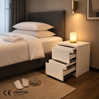 Table de Chevet Intelligente à Prix de Gros avec Verrouillage NFC et Compartiment Caché – Meuble de Rangement pour Chambre à Coucher