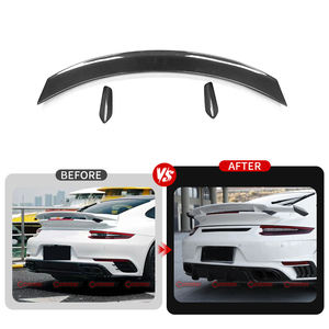 Alerón Trasero de Carreras de Fibra de Carbono de la Mejor Calidad, Estilo TC, para Porsche 991 991.2 Turbo - Product Image 4