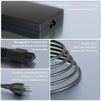 Adaptador de Corriente de Repuesto Original AC de 19.5V 9.23A 7.4*5.0mm para Computadoras de Escritorio y Portátiles HP, Cargador para Notebook