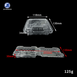 Bán buôn dùng một lần hình vuông cấp thực phẩm Pet Blueberry container với lỗ thông gió hộp nhựa - Product Image 6