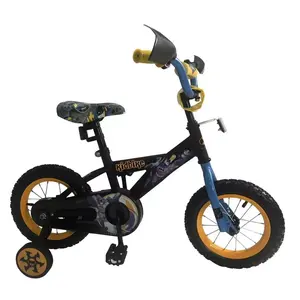 廉价新设计热卖钢BMX车架黑色轮胎自行车儿童自行车玩具