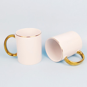 Taza y Cuchara de Porcelana para Regalo Publicitario de Fiesta, Venta al por Mayor, Juego de Tazas de Cerámica Revestidas con Efecto de Cambio de Color - Product Image 4