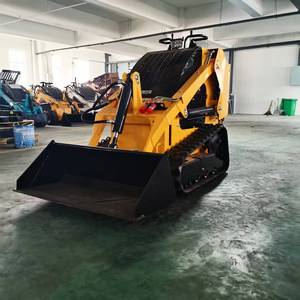 New Mini Garden Skid Steer Loader with EPA Engine Front Loader Crawler 2-4 Ton Rated Load Bucket Attachment <b>Small</b> <b>sliding</b> mixer - Product Image 4